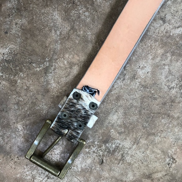 Cowhide belt by BRAVE - Picture 7 of 10